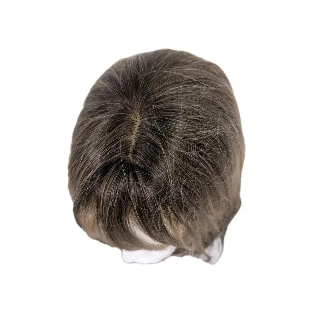Unbranded Short Blonde‎ Browned Ombre Synthetic Wig
